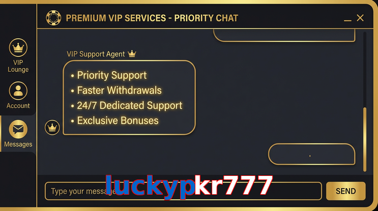 Payment and PKR controls in Luckypkr777